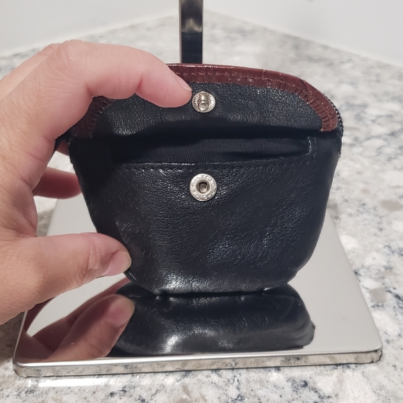 Brighton Croc-embossed Leather Zip Coin Purse  - Picture 4 of 9